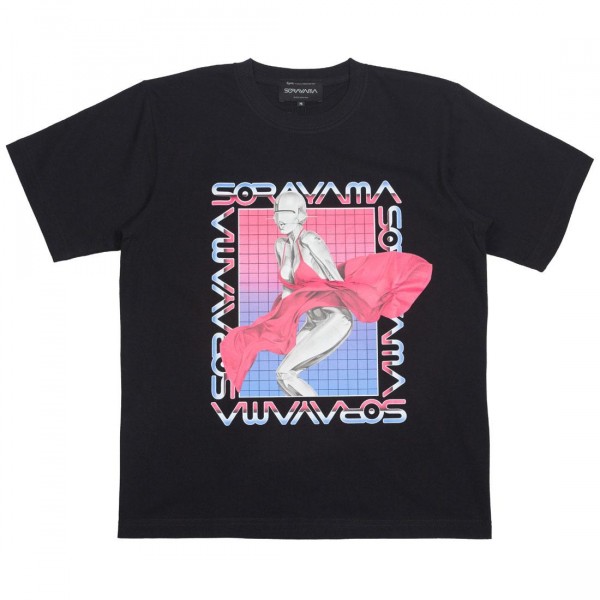 Medicom x SYNC x Hajime Sorayama Men Sexy Robot 03 Tee (black)