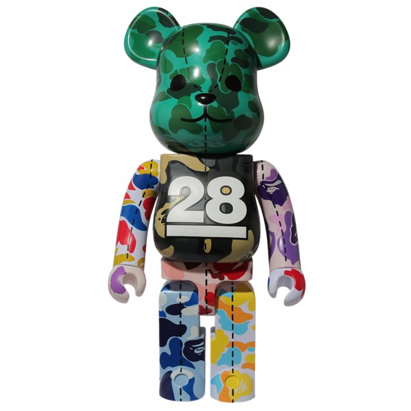 Medicom x A Bathing Ape 28th Anniversary Green Bape Camo #4