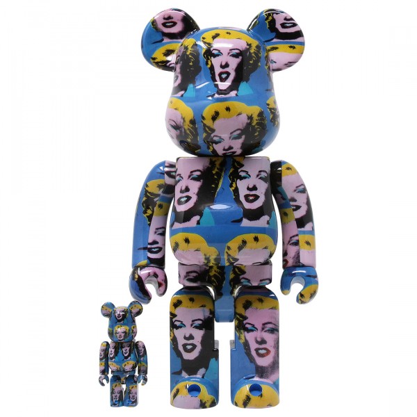 Amazon.com: Medicom Andy Warhol Brillo 100% & 400% Be@rbrick