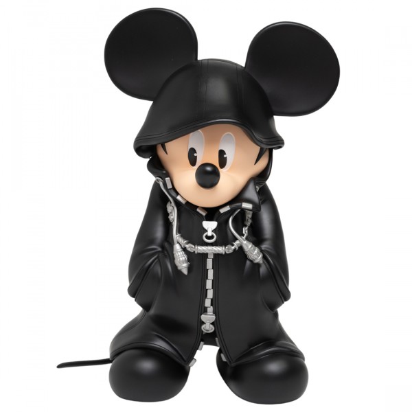 人気の春夏 Kingdom Disney Medicom Hearts black Statue Mickey King ゲームキャラクター