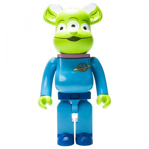 Medicom Disney Toy Story Alien 1000% Bearbrick Figure blue