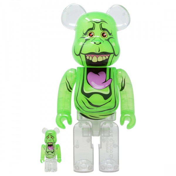 Medicom Ghostbusters Slimer Green Ghost 100% 400% Bearbrick Figure