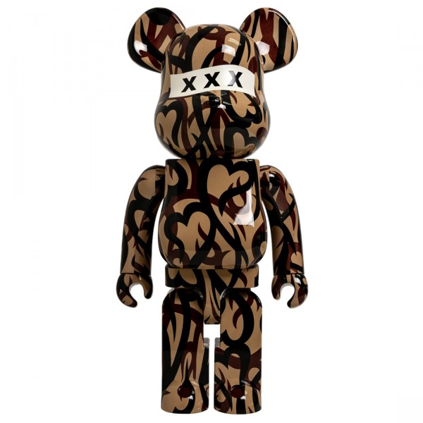 BE@RBRICK GOD SELECTION XXX 10th 1000％ Bearbrick God Selection XXX 1000% Black - US