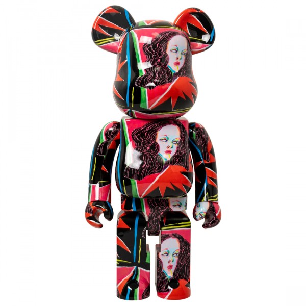 Medicom Saiko Otake Goddess B 1000% Bearbrick Figure red