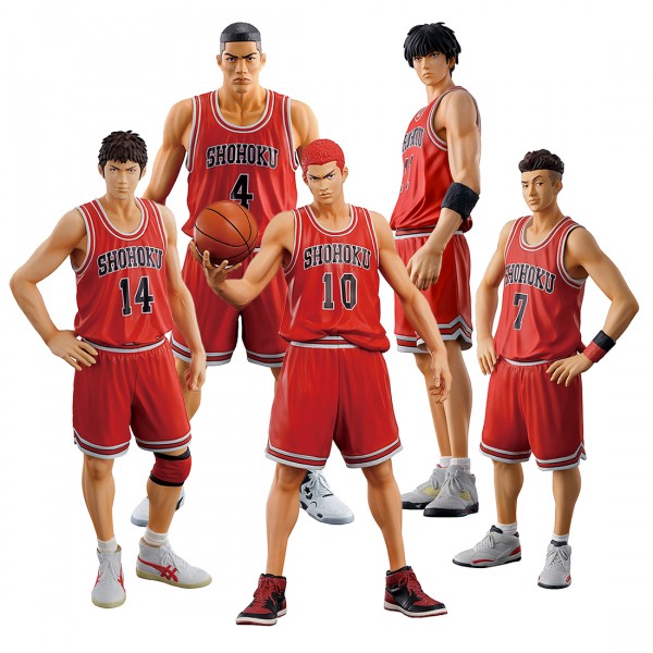 M. I. C. One and Only Slam Dunk Shohoku Starting Memeber 5 Figures