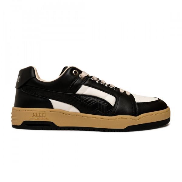 puma x mcm men slipstream lo court white black