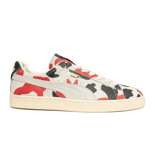 Puma Men Suede Made In Japan Koi white red black