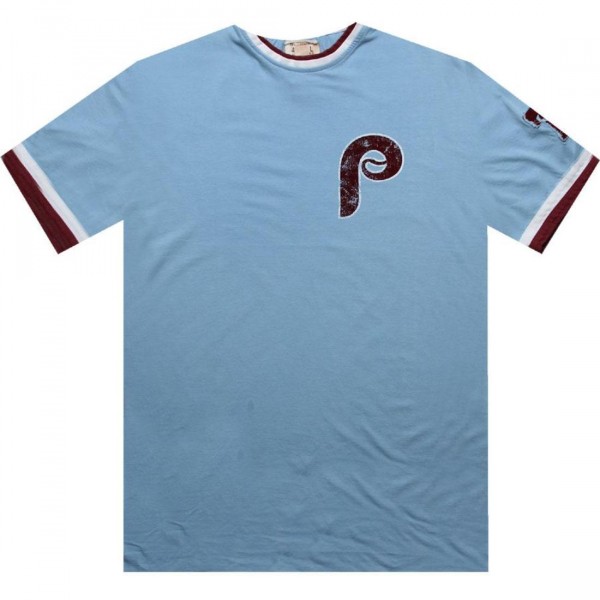 Youth Philadelphia Phillies Majestic Light Blue Cooperstown
