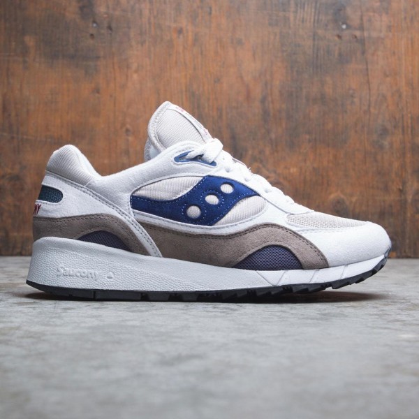Saucony Men Shadow 6000 white gray navy
