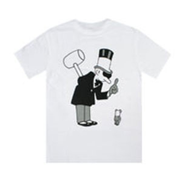 【FRIZMWORKS 】PEST CONTROL TEE Pest Control Tee - White | Garmentory