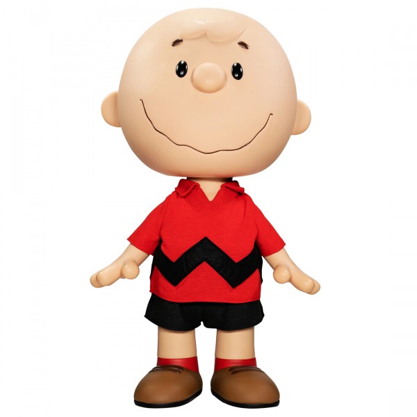Super7 x Peanuts Charlie Brown Supersized Figure - Red Shirt red