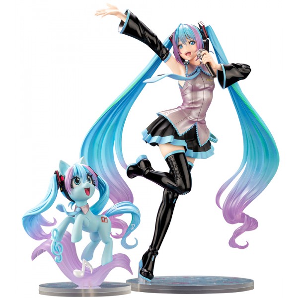 Kotobukiya Hatsune Miku Feat. My little Pony Bishoujo Staute blue