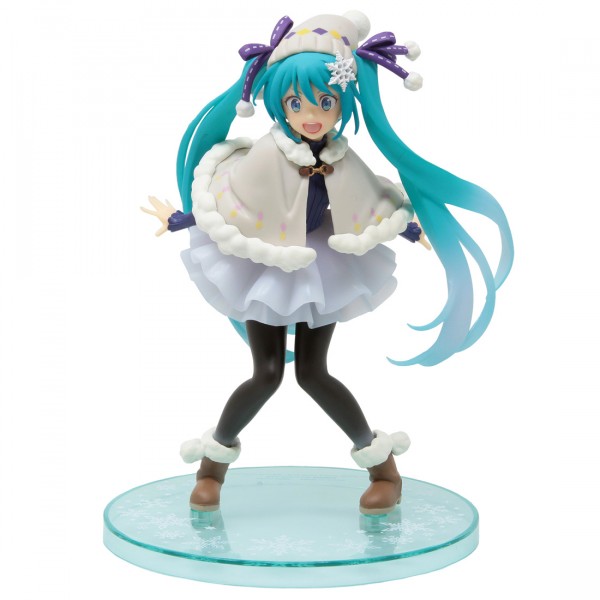Taito Hatsune Miku Winter Ver. Renewal Figure blue