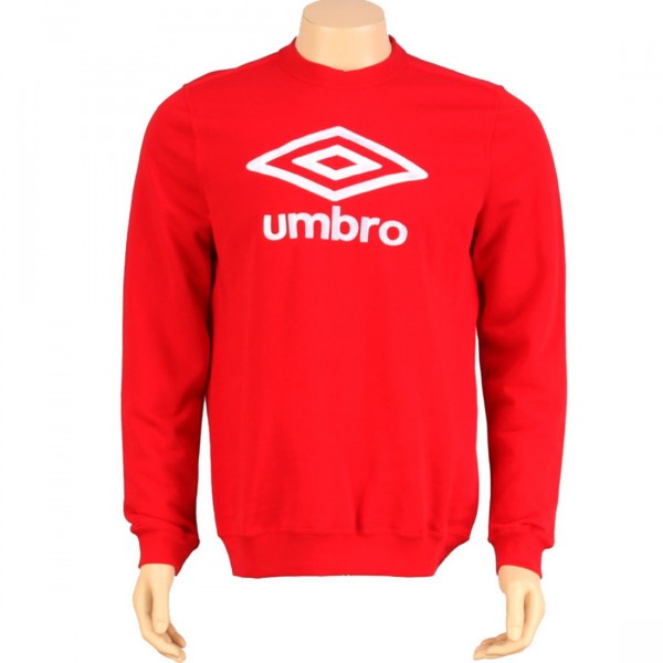 HTH×UMBRO crew sweat red HTH x UMBRO Crew Sweat – YZ