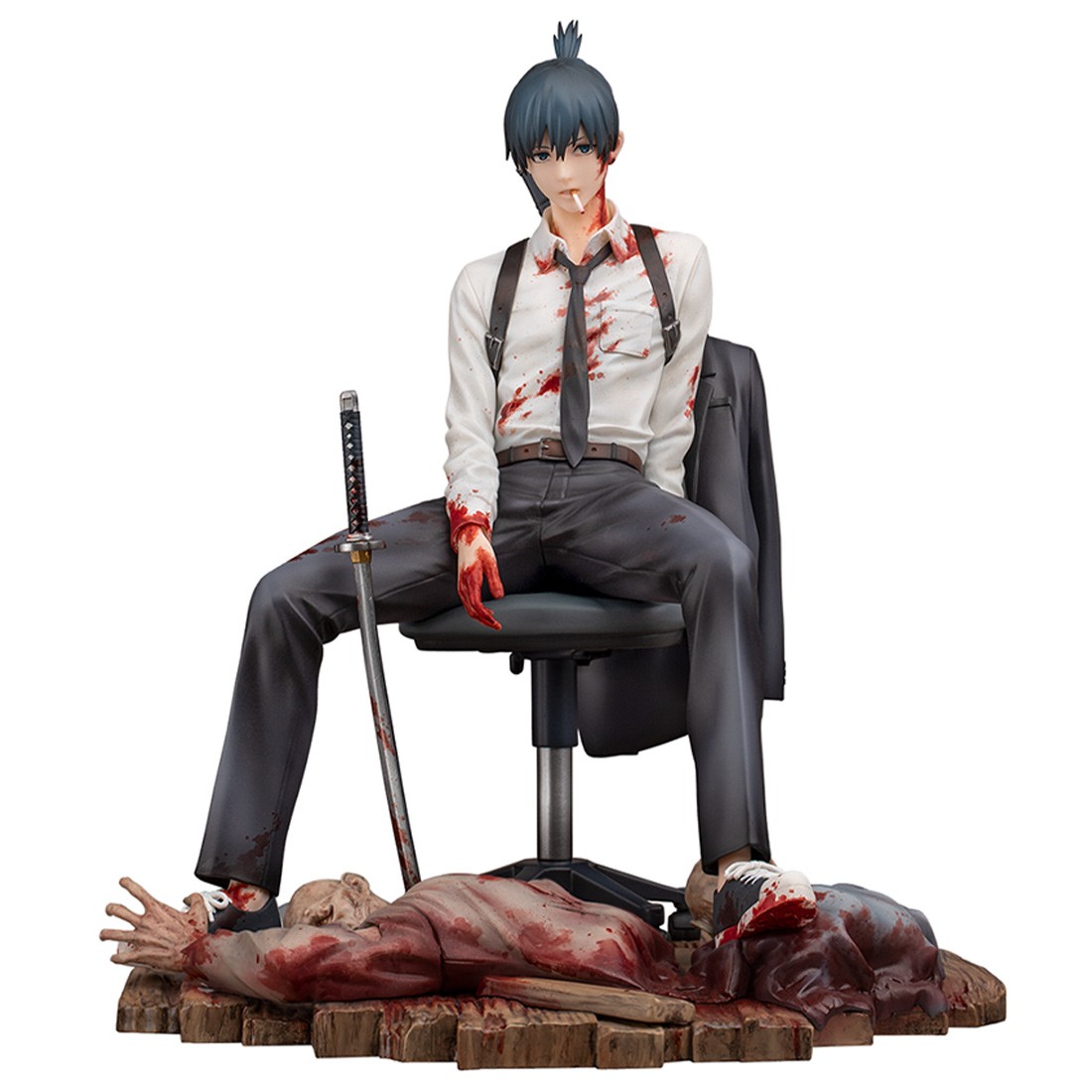 Myethos Chainsaw Man Aki Hayakawa Figure (gray)