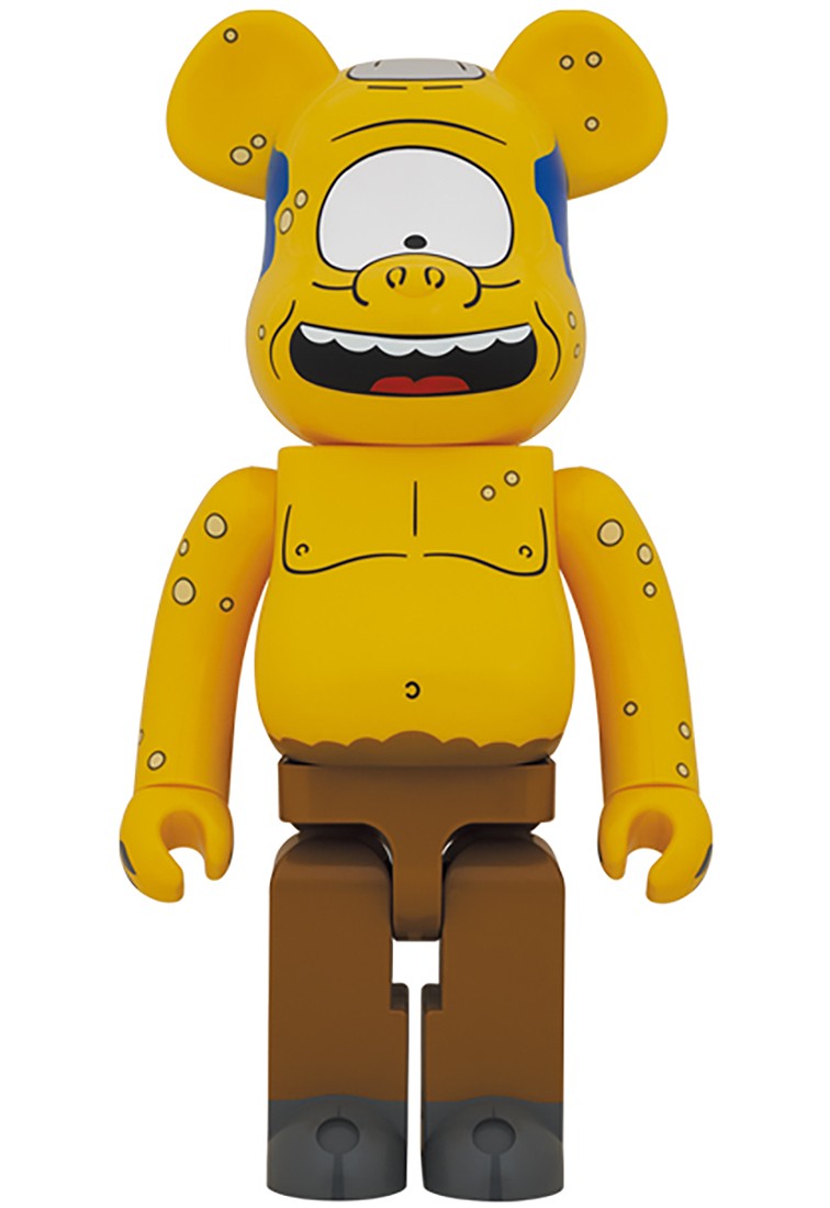 Medicom The Simpsons Cyclops 1000% Bearbrick Figure (yellow)