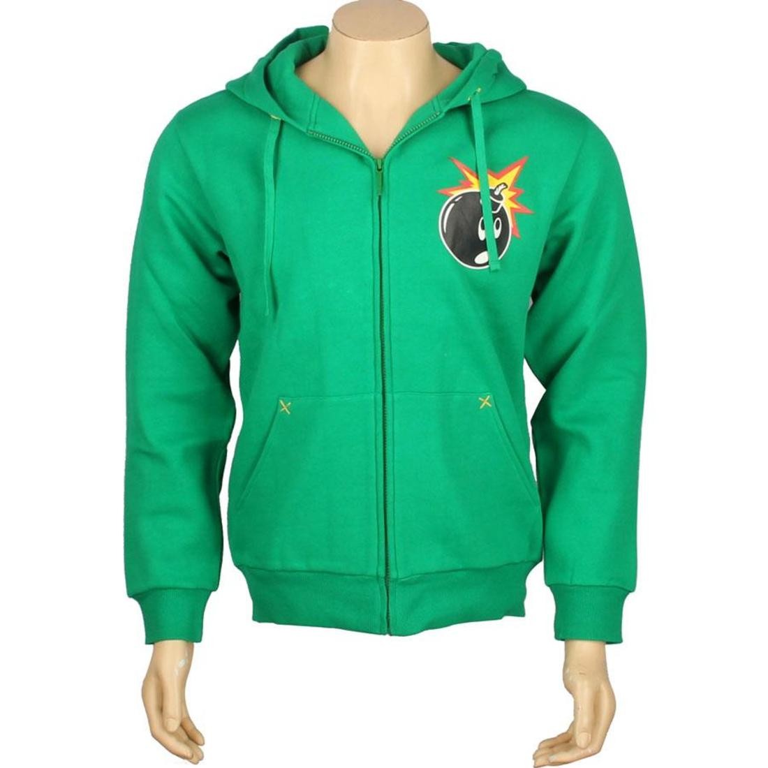 The Hundreds Weather Zipup Hoody (green)
