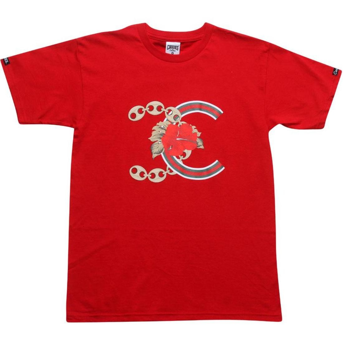 Crooks and Castles Aloha Friday Tee (red)