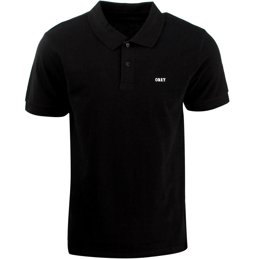 Obey Alley Polo Shirt (black)