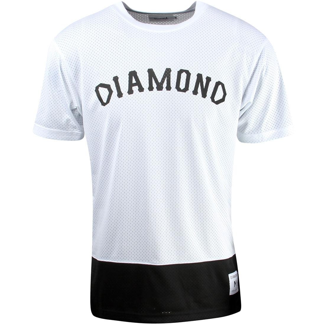 Diamond Supply Co Men Diamond Arch Mesh Tee (white)