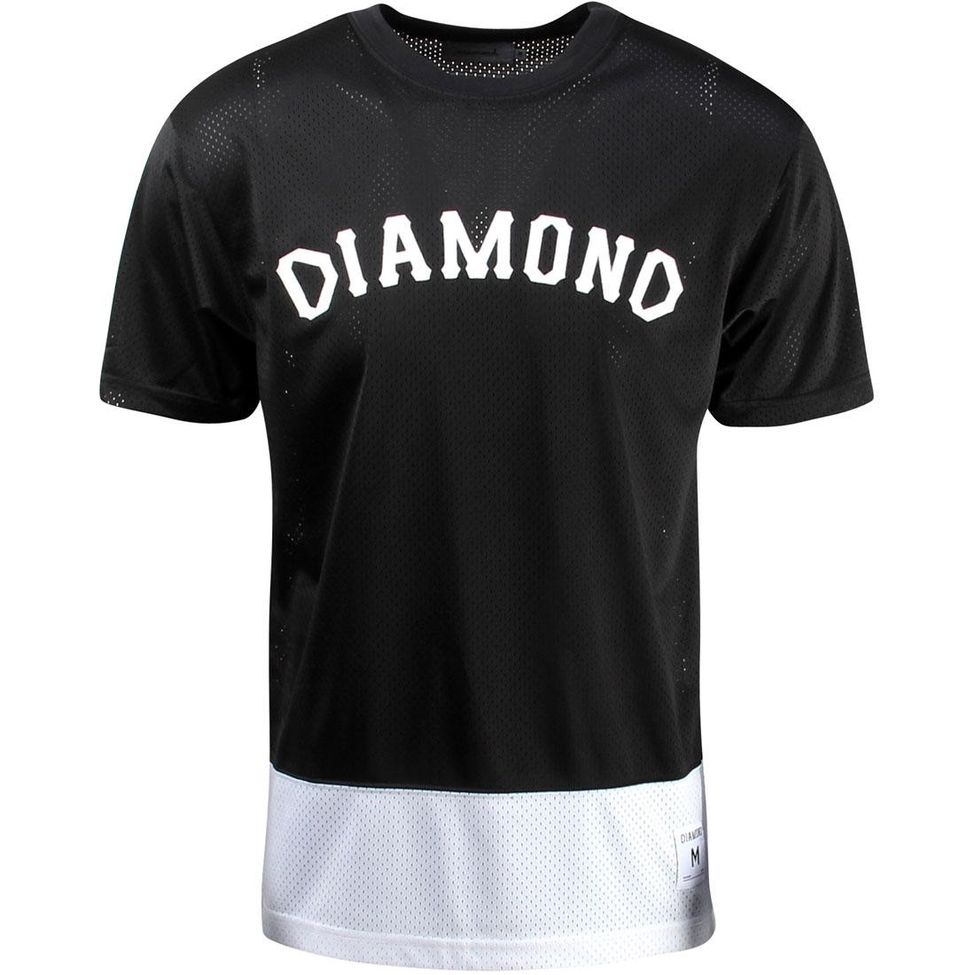 Diamond Supply Co Men Diamond Arch Mesh Tee (black)