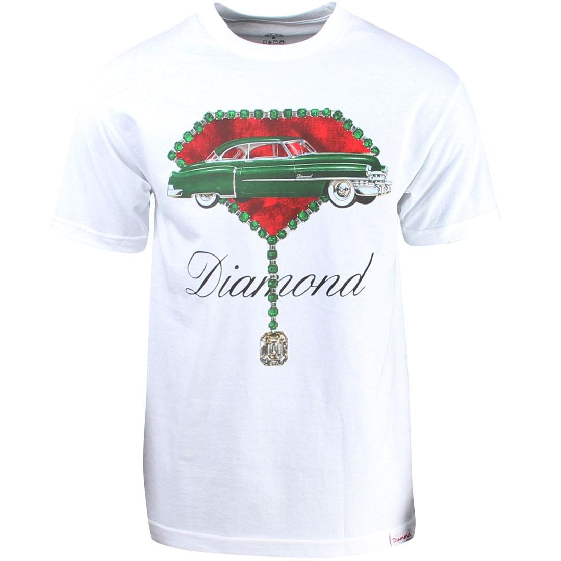 Diamond Supply Co Men Caddy Diamond Tee (white)