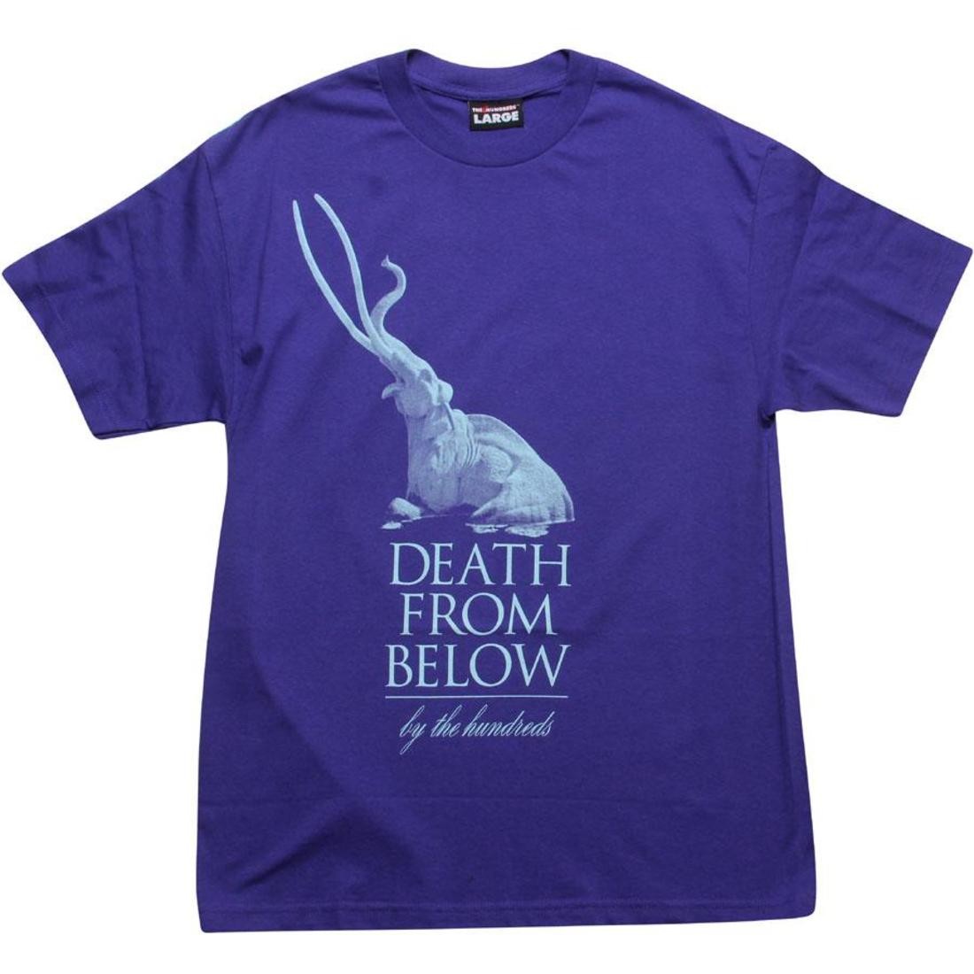 The Hundreds Death From Below Tee (purple)
