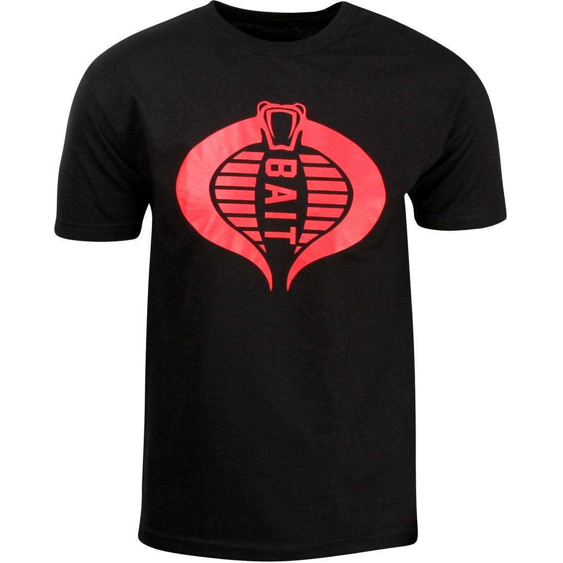 BAIT x GI Joe Men Cobra Insignia Tee (black / red)