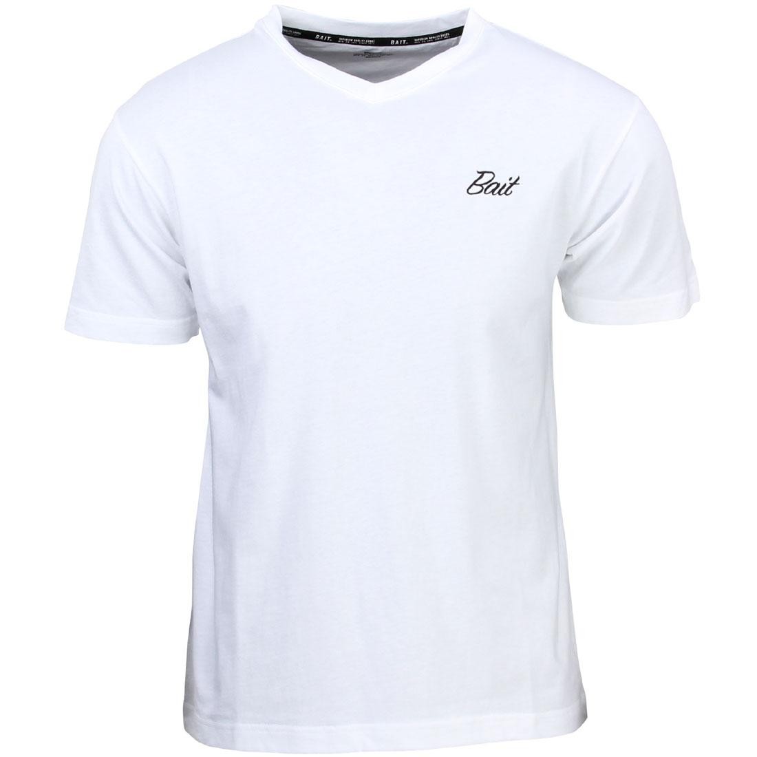 BAIT Men Core V-Neck Tee (white)