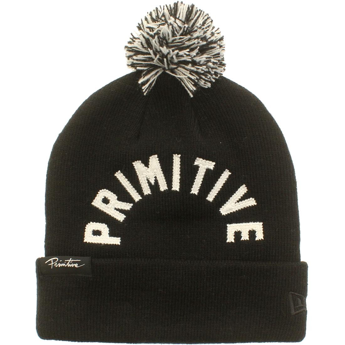 Primitive Camber Pom Beanie (black)