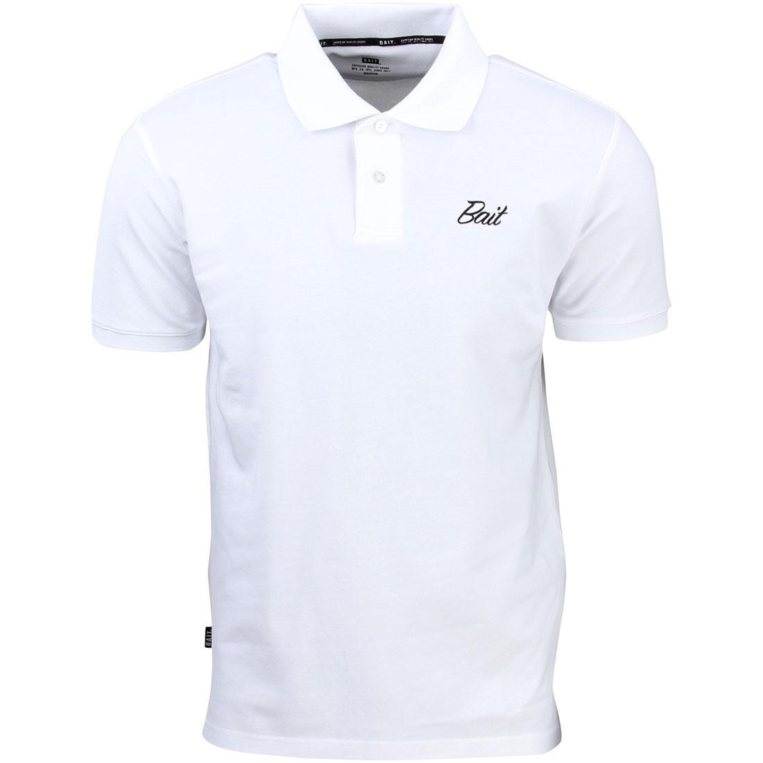 BAIT Men Core Polo Shirt (white)