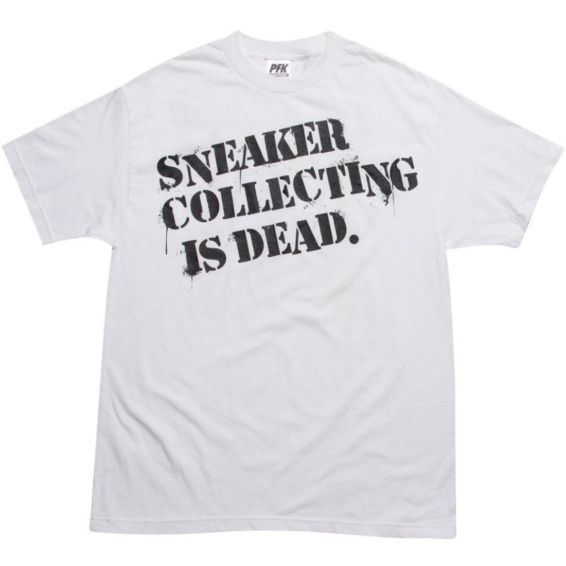 Playing For Keeps Sneaker Collection is Dead Tee (white)