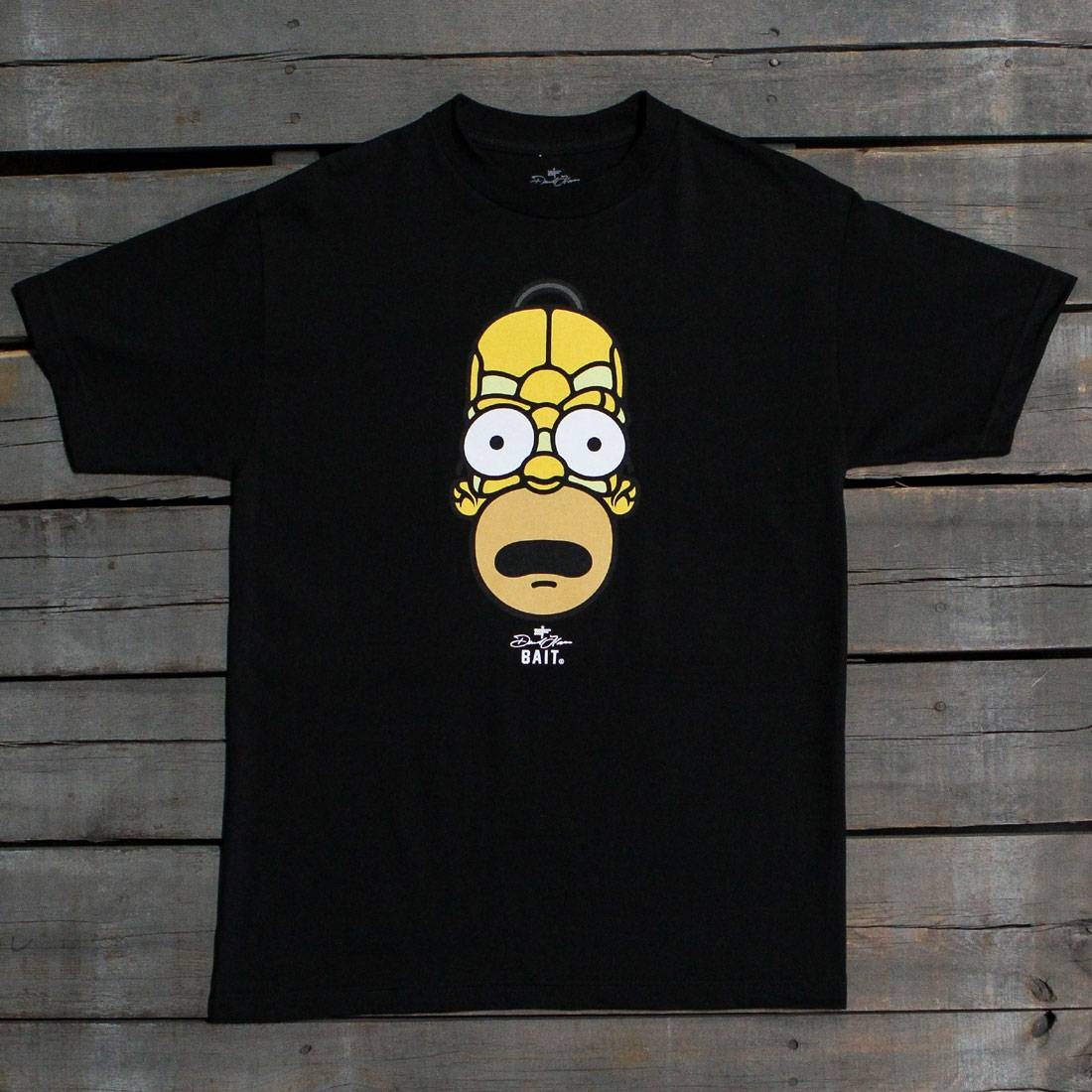 BAIT x David Flores Men Homer Simpson Tee (black)