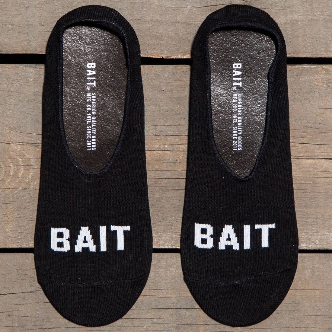 BAIT Logo Low Cut Invisible Socks (black) 1S