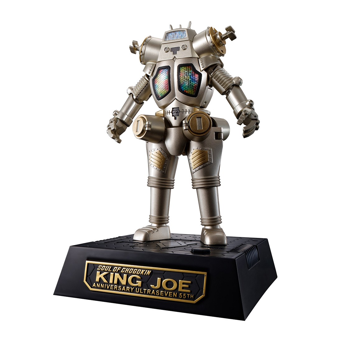 Bandai Soul Of Chogokin GX-37R King Joe 55th Anniversary Ultra Seven Figure (gray)