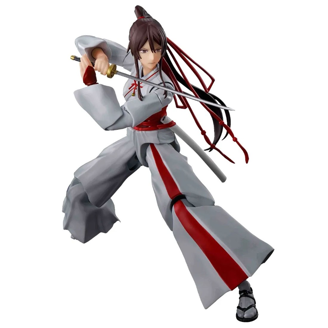 Bandai S.H.Figuarts Hell's Paradise Jigokuraku Yamada Asaemon Sagiri Figure (gray)