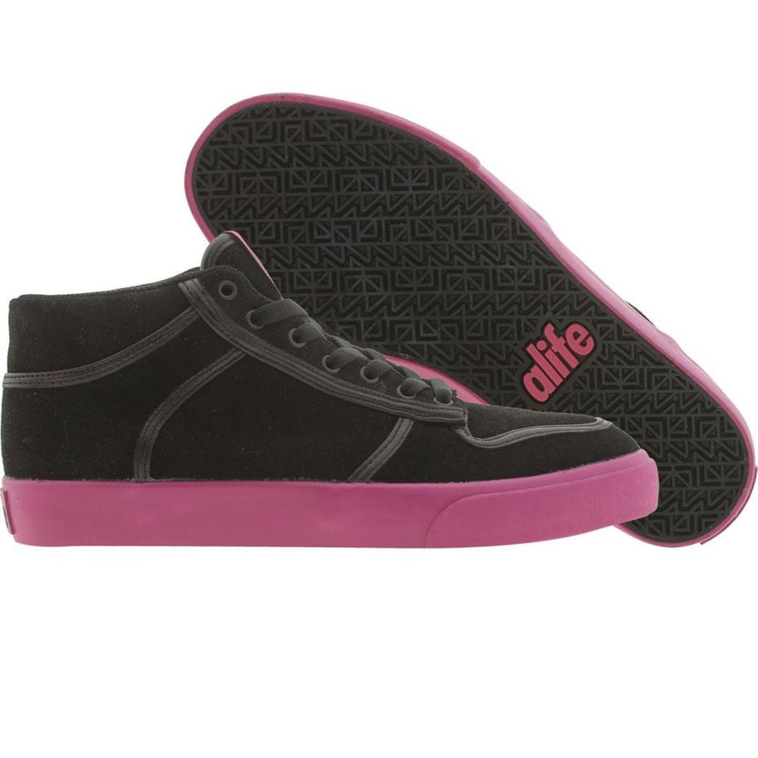 ALIFE Everybody Mid Black Suede (purple)