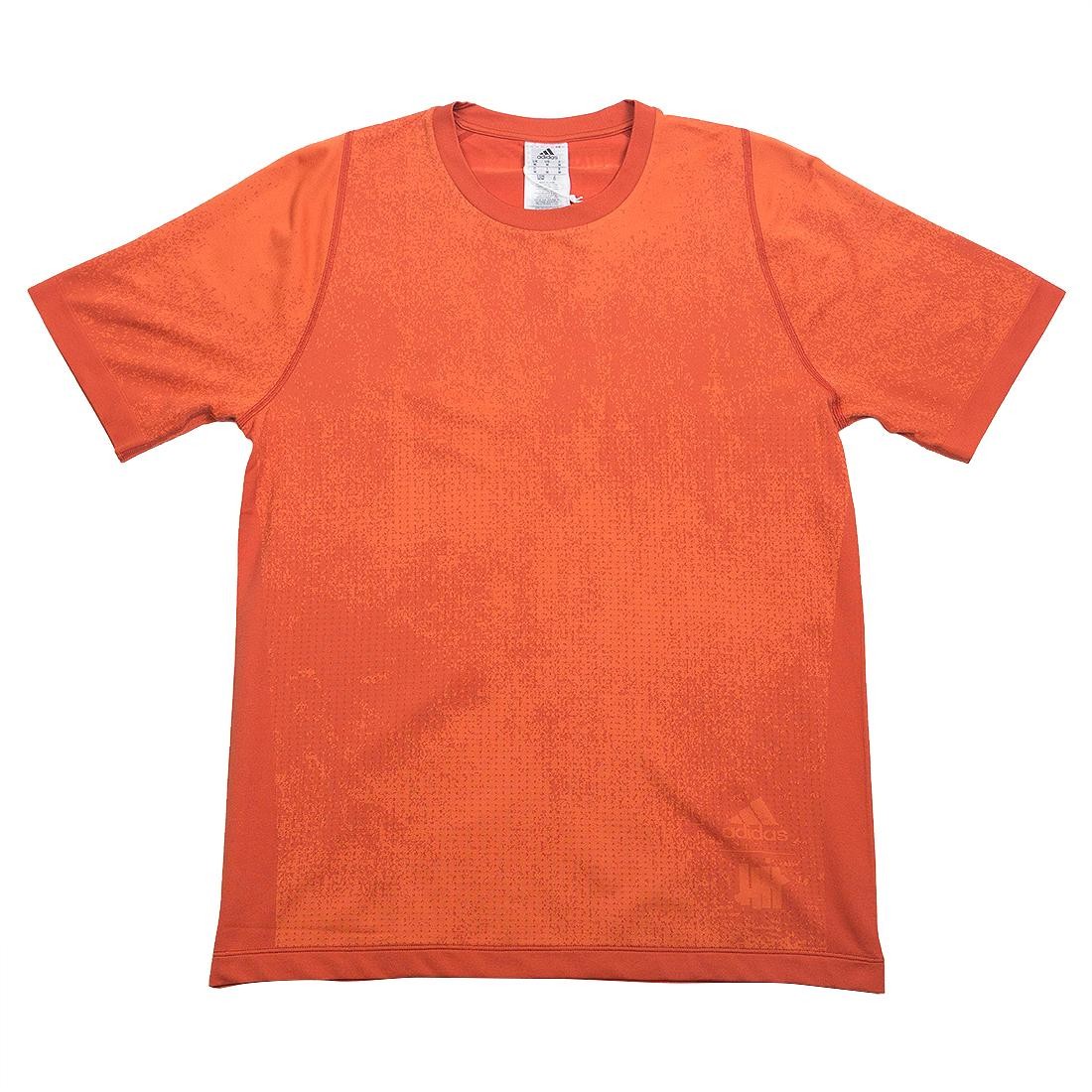 Adidas x Undefeated Men Knit Tee (orange)