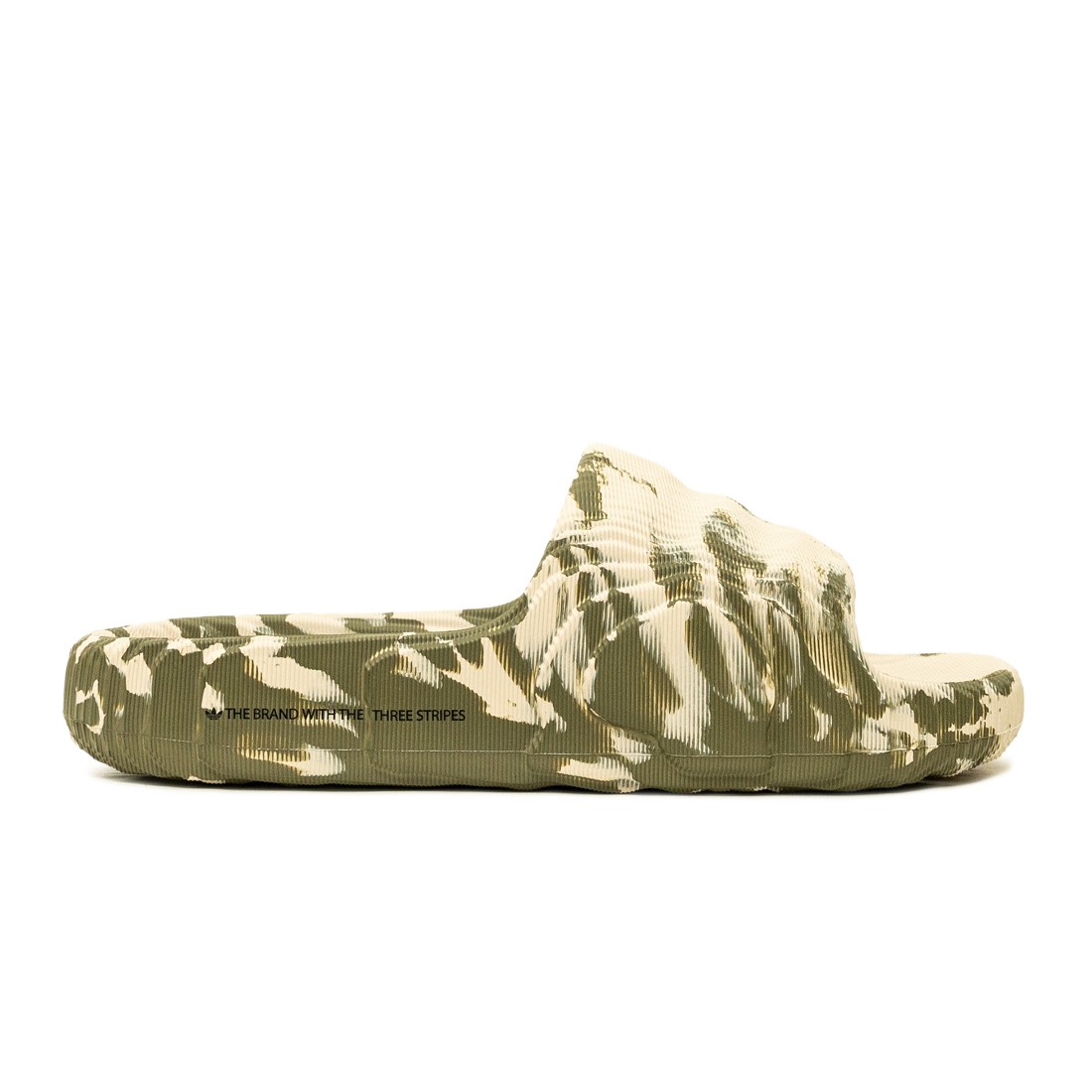 Adidas Men Adilette 22 (beige / wonder beige / olive strata / core black)