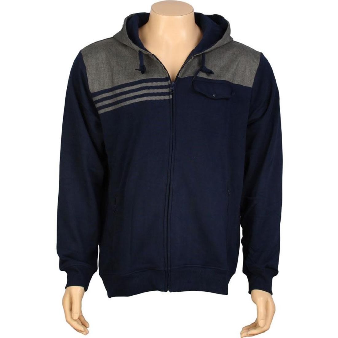 Adidas AS Pro Wick Zip Up Hoody (dark indigo / grey rock)