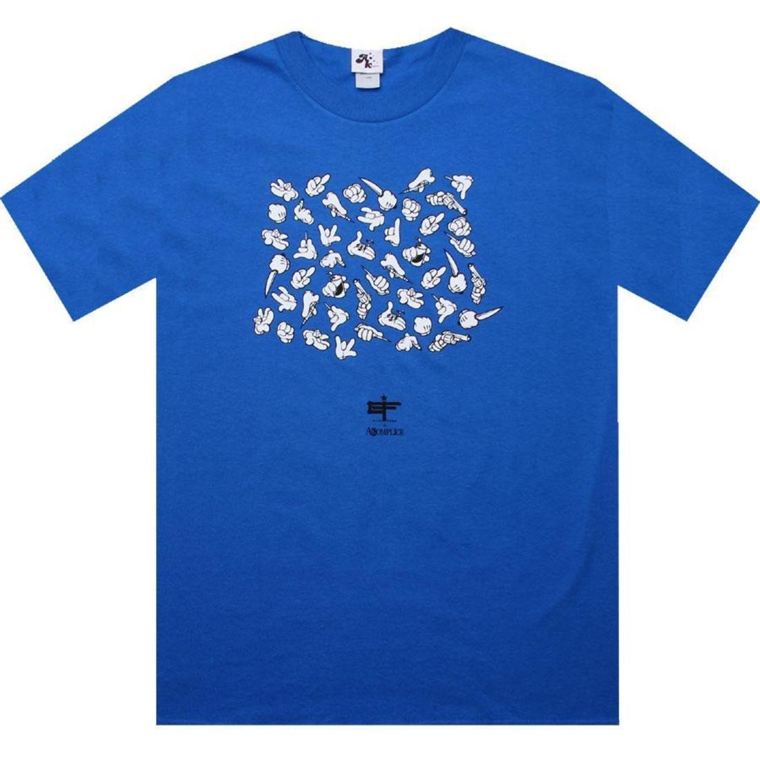 Akomplice x David Flores Hands Tee (royal blue) - PYS.com Exclusive