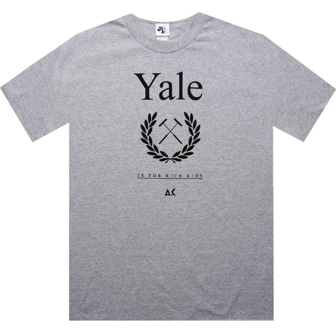 Akomplice Yale Tee (heather grey)