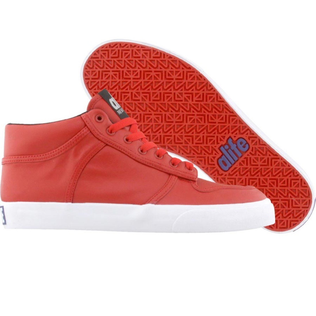 - Mid Pro Leather (red) ALIFE Everybody