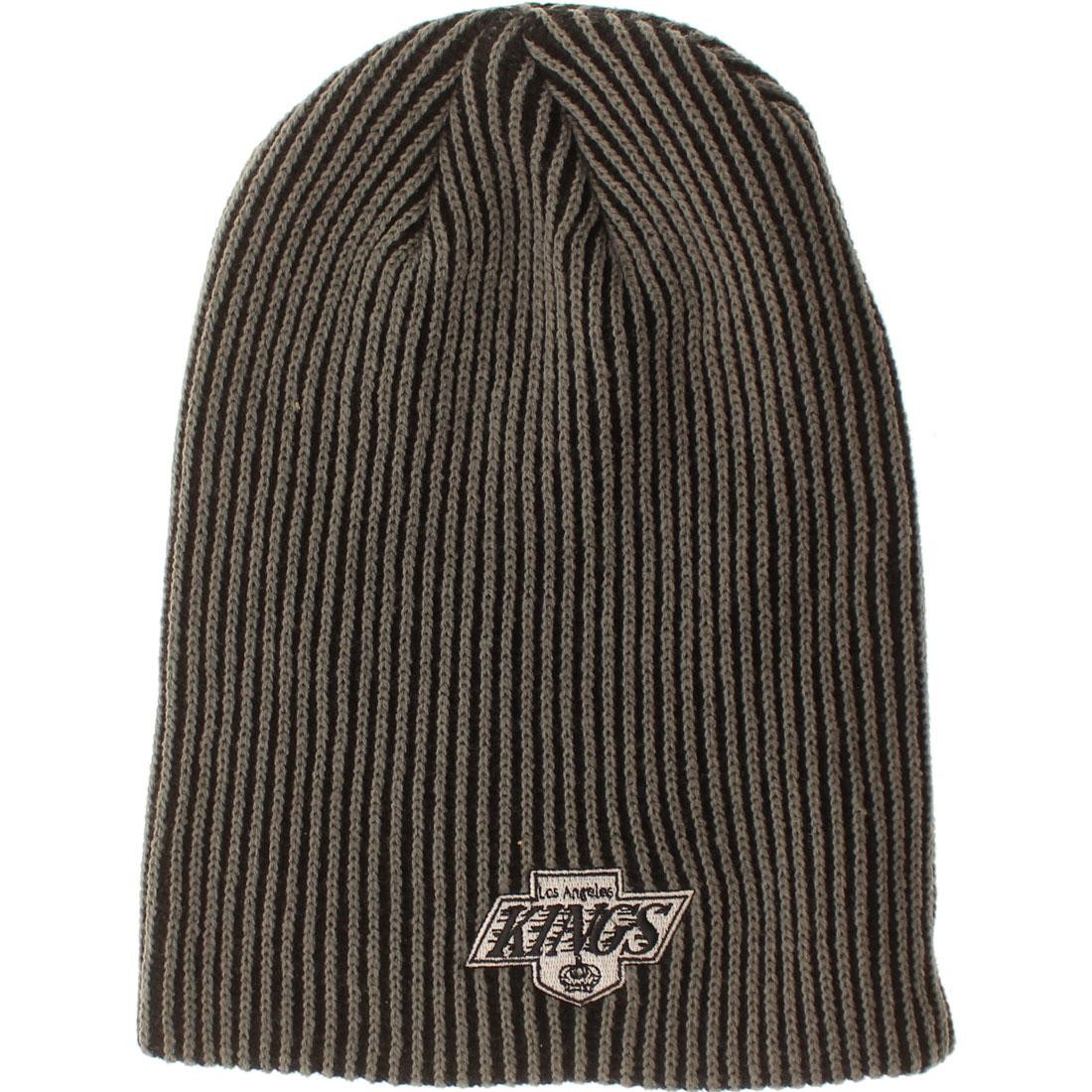 American Needle Los Angeles Kings Team Switch Knit Beanie (black / grey)