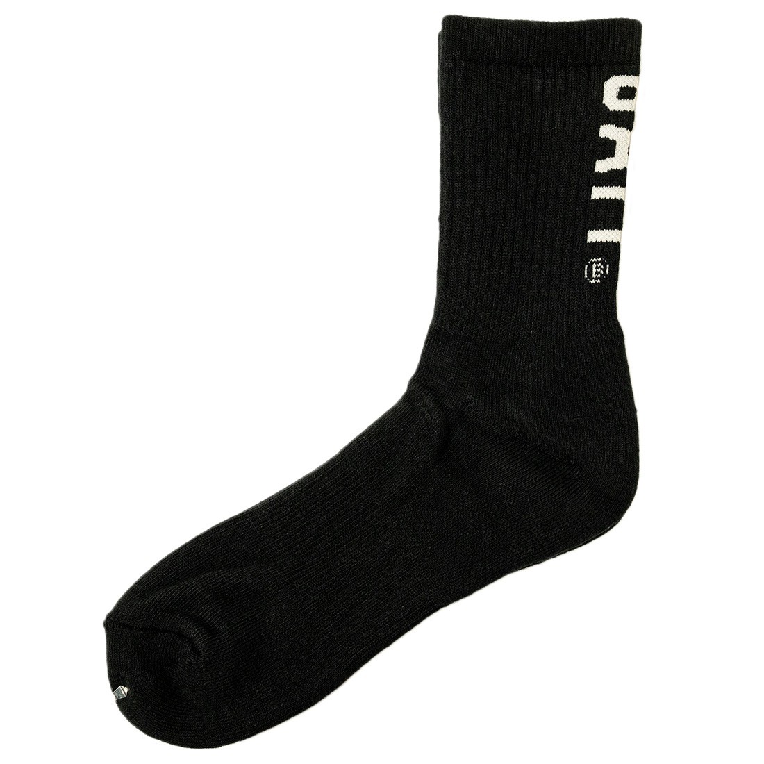 BAIT Men BAIT Logo Crew Socks - Made In Japan (black)