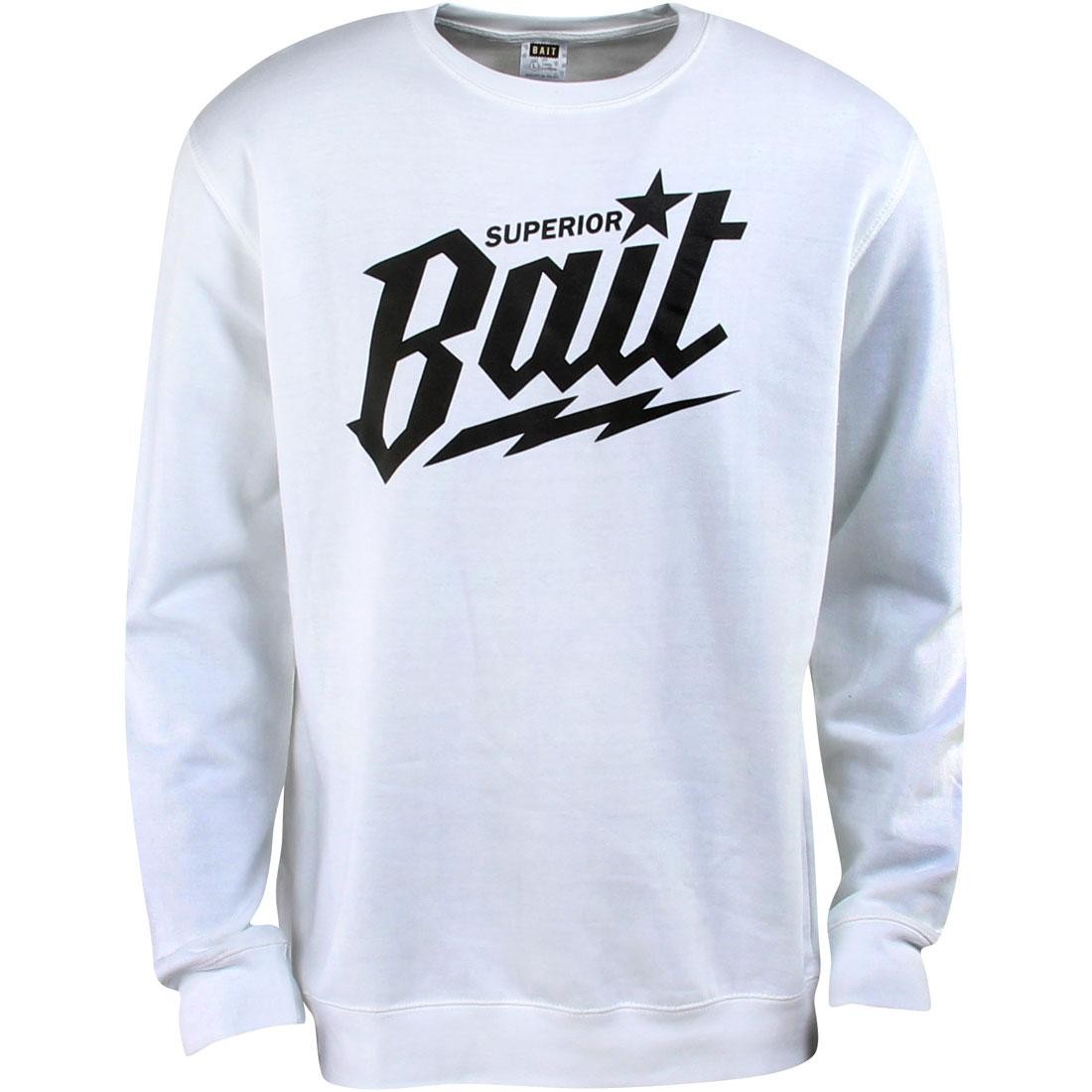 BAIT Superior BAIT Crewneck (white / black)