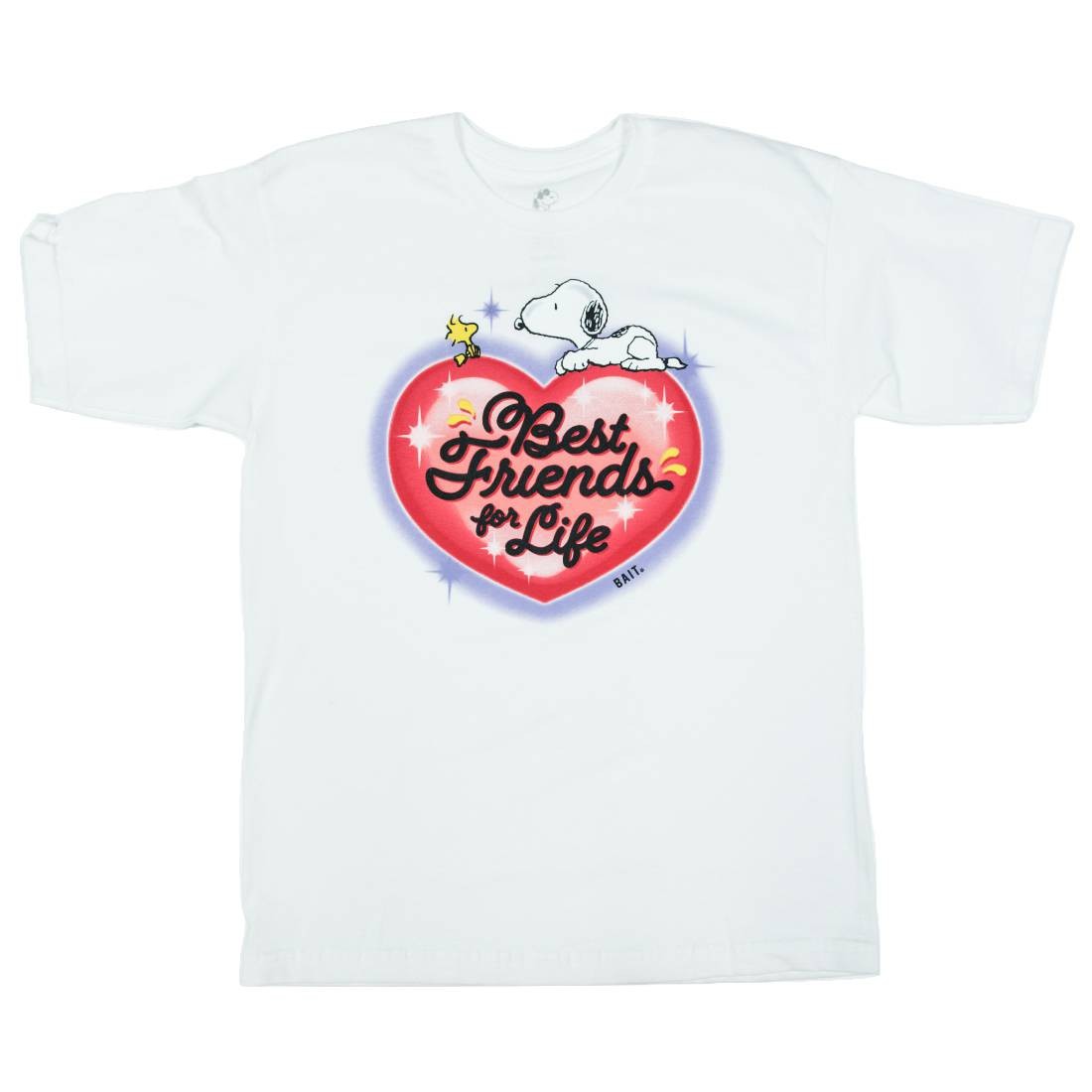 BAIT x Snoopy Men Best Friends Airbrush Tee (white)