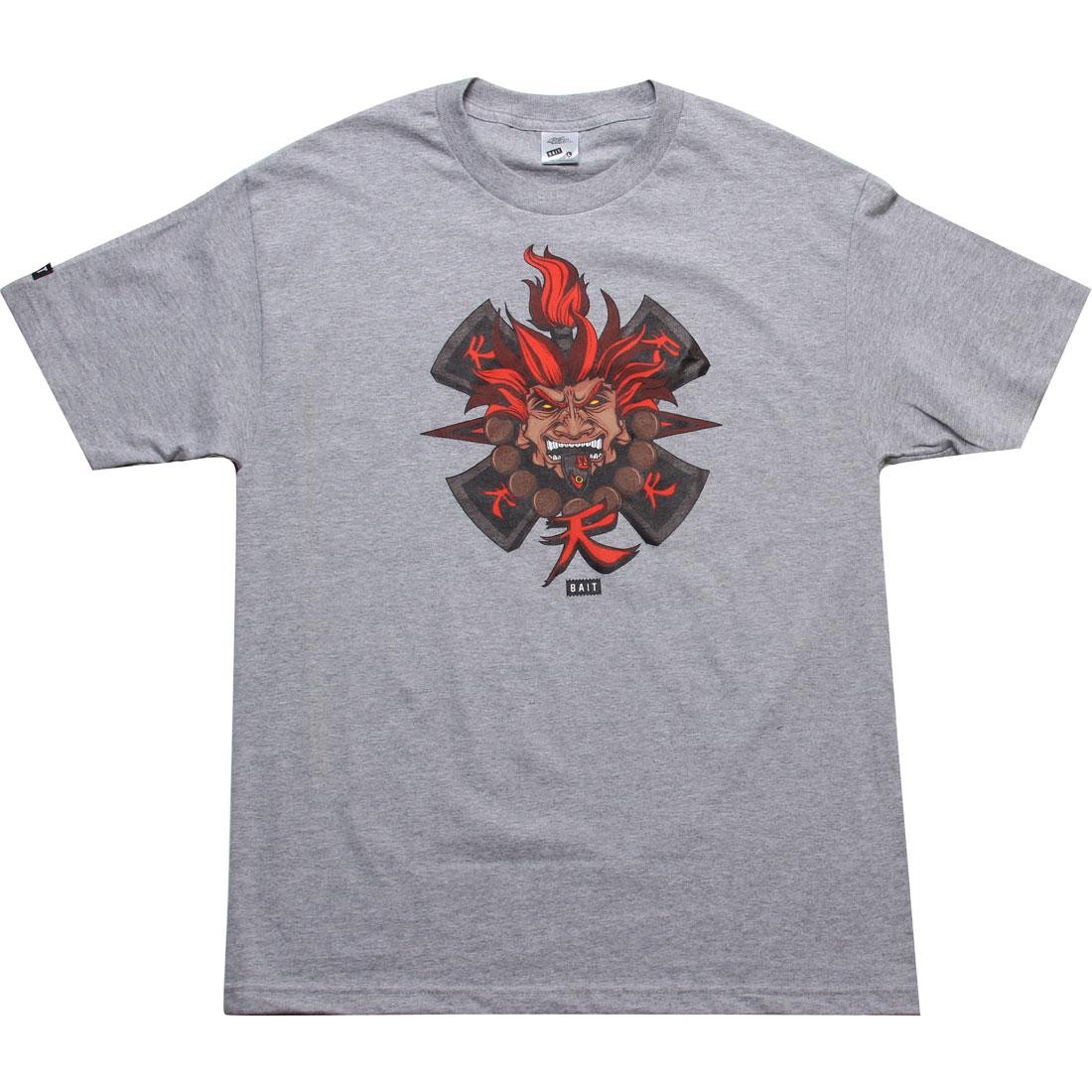 BAIT x Street Fighter Akuma Tee - Jesse Hernandez (athletic heather)