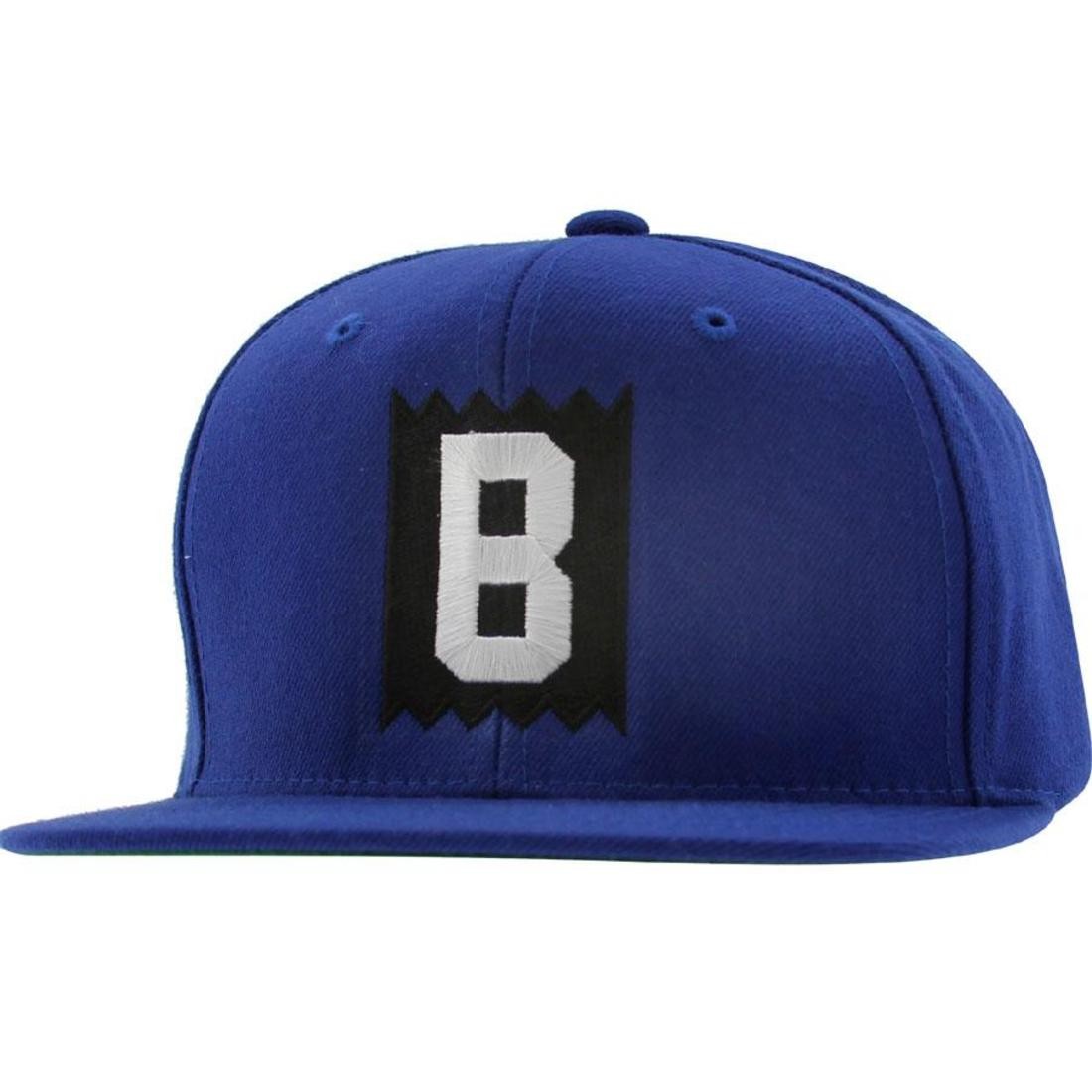 BAIT B Box Logo Snapback Cap (royal / white)