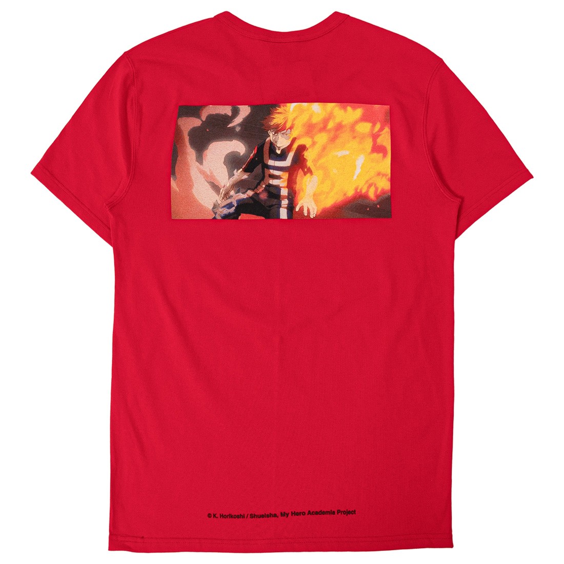 BAIT x Champion x My Hero Acadamia Men Shoto Tee (red)
